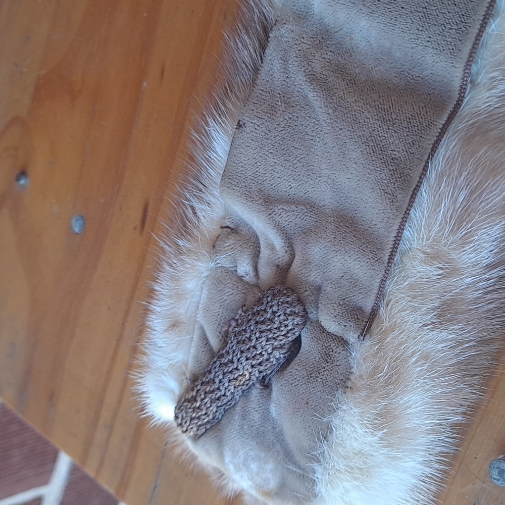 MINK SCARF COLLAR - Picture 6 of 8